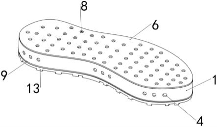 一种轻便透气鞋底的制作方法