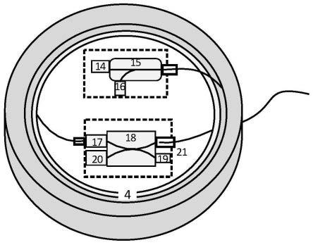 一种光纤陀螺用带相对强度噪声抑制的光收发集成模块