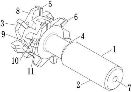 错齿型焊接合金成型铣刀的制作方法