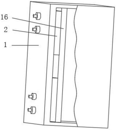 一种电梯轿厢用轿壁挂接组件的制作方法