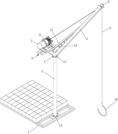 一种室内物料提升装置的制作方法