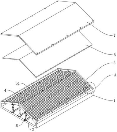 一种建筑装饰的屋面隔热层一体化结构的制作方法