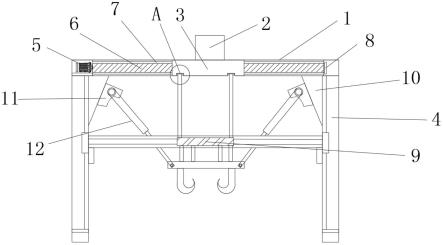 一种具有防摇摆吊装装置的桥式起重机的制作方法