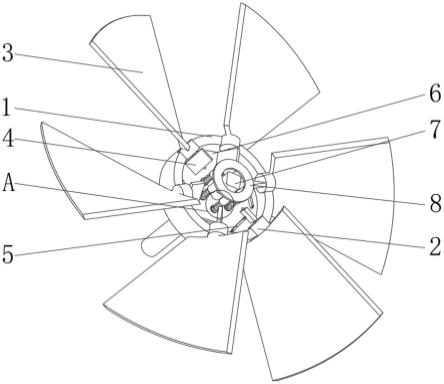 一种可调叶片角度的轴流风机的制作方法