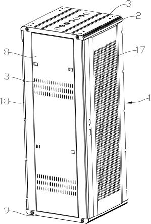 一种网络机柜的散热结构的制作方法