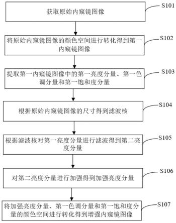 内窥镜图像增强方法、存储介质及计算机设备与流程