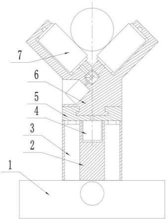 一种四氟管道加工用承接机构的制作方法