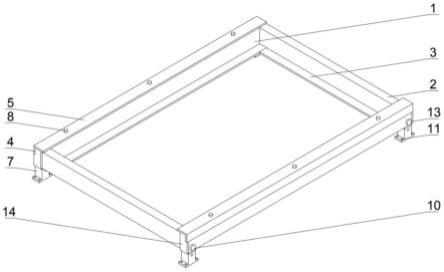 一种用于建筑斜顶的太阳能组件安装支架的制作方法