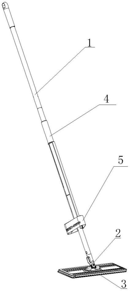 一种分体式挤水拖把的制作方法