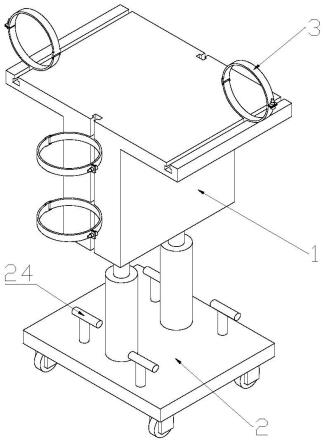 一种建筑施工给排水管道用定位支架的制作方法