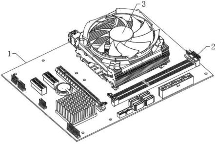 一种带有高效散热装置的计算机板卡的制作方法