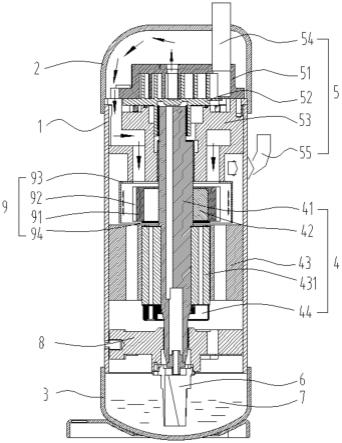 一种涡旋压缩机及包括该涡旋压缩机的空调器的制作方法