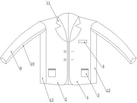 双面穿休闲西服的制作方法与流程