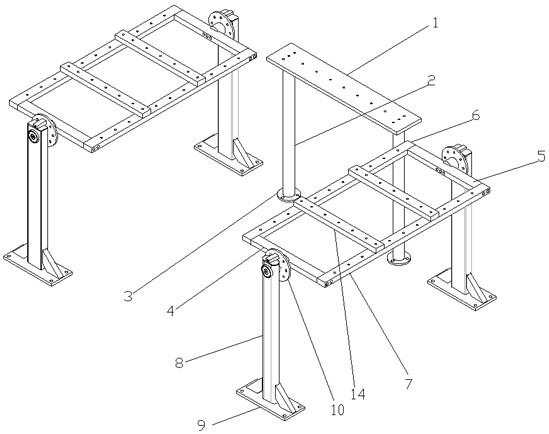 一种可翻转式焊接夹具固定机构的制作方法