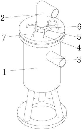 一种改进型油气分离器的制作方法