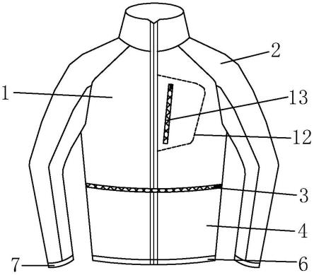 一种新型空调服的制作方法