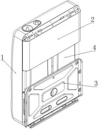 一种折叠翻盖的取暖器箱体的制作方法