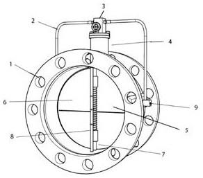 一种水电站用密封蝴蝶阀的制作方法