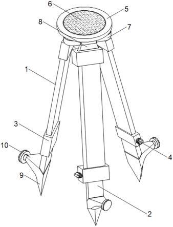 一种新型建筑装饰工程仪器用三角支撑架的制作方法