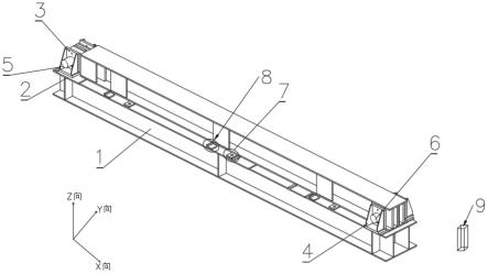 一种工字型主弦塔机塔身单肢结构焊接工装的制作方法