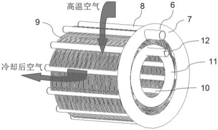 一种仿生分形结构的轻质高效预冷器的制作方法