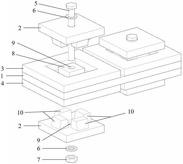一种钢结构单元房叠箱体系夹板式连接节点的制作方法