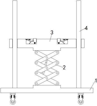 一种建筑用铝模板高度举升装置的制作方法