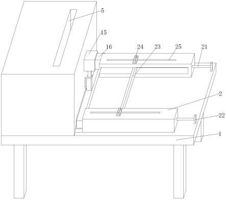 具有侧向顶料功能的自动拼板机的制作方法