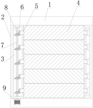 一种具有通风散热功能的建筑幕墙的制作方法