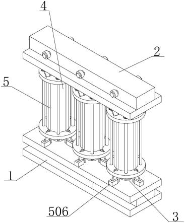 一种具有线圈压紧结构的干式变压器的制作方法