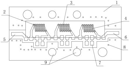 一种双层PCB结构的滤波器及其制作方法与流程