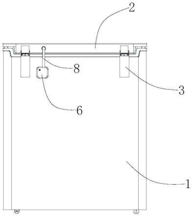 一种冷柜内灯布线结构的制作方法