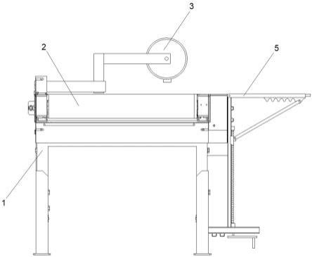 通用型金属切割机延长翼结构的制作方法