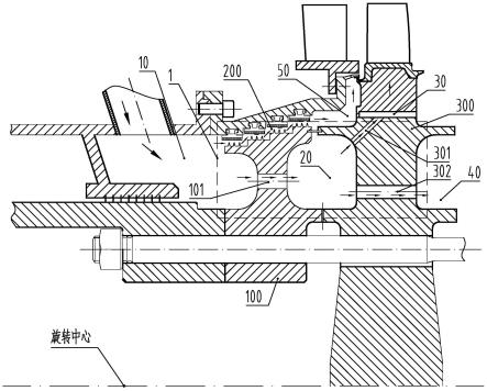 一种燃气轮机转子冷却空气盘腔供气系统的制作方法