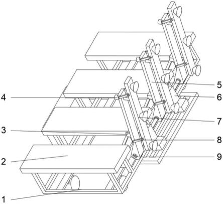 玻璃上片台用翻转机构的制作方法