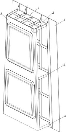 一种飞机尾翼安定面前缘鸟撞典型件试验工装的制作方法