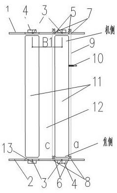 一种焦炉燃烧室宽度尺寸检查方法与流程