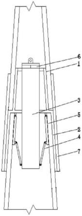一种用于锥形混凝土电杆连接的装置