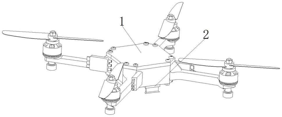 一种无人机摄像头保护型壳体结构的制作方法