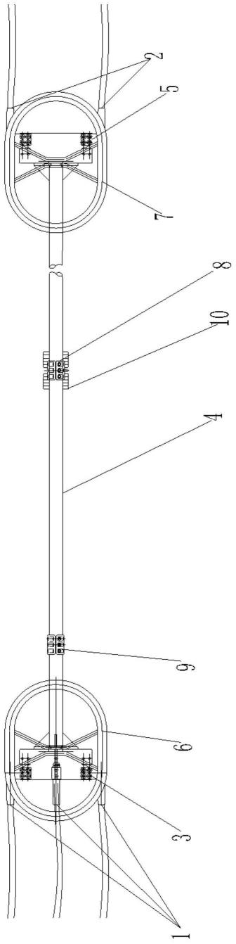 输电线路耐张塔四变六跳线金具连接结构的制作方法