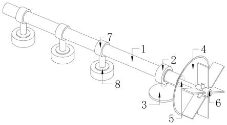 一种被动式节能建筑的空气循环系统的制作方法