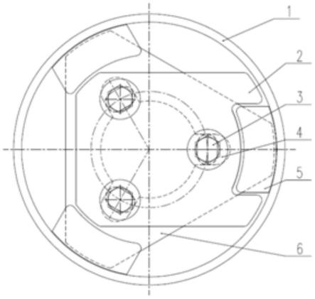 一种隔振器锁紧板的制作方法