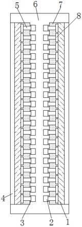 一种轻便型绿色建筑防火节能板材结构的制作方法