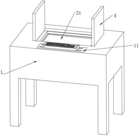 一种桌面显示屏的升降折叠装置的制作方法