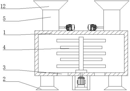 一种新型混砂机用进料装置的制作方法