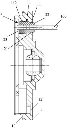 电机端盖组件的制作方法