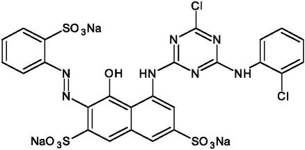 一种复配型浓深艳印花活性大红染料的制作方法