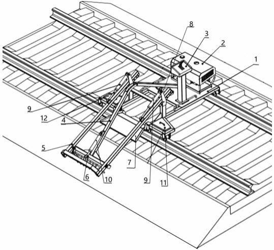 导轨式铁路道床标准化整砟机的制作方法