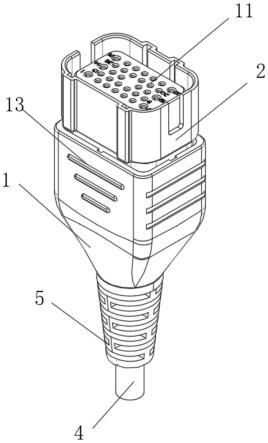 汽车电池包32P-II型连接器的制作方法