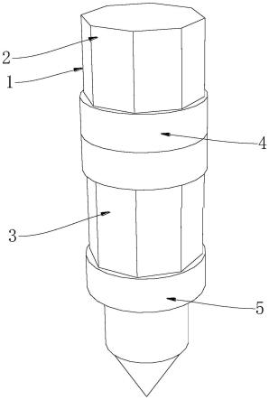 一种定位桩分段连接结构的制作方法